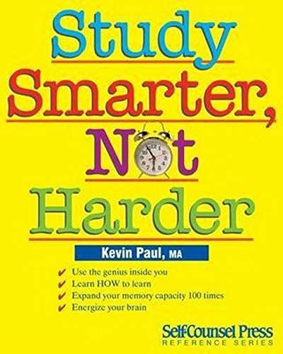 study smarter not harder self counsel reference Doc